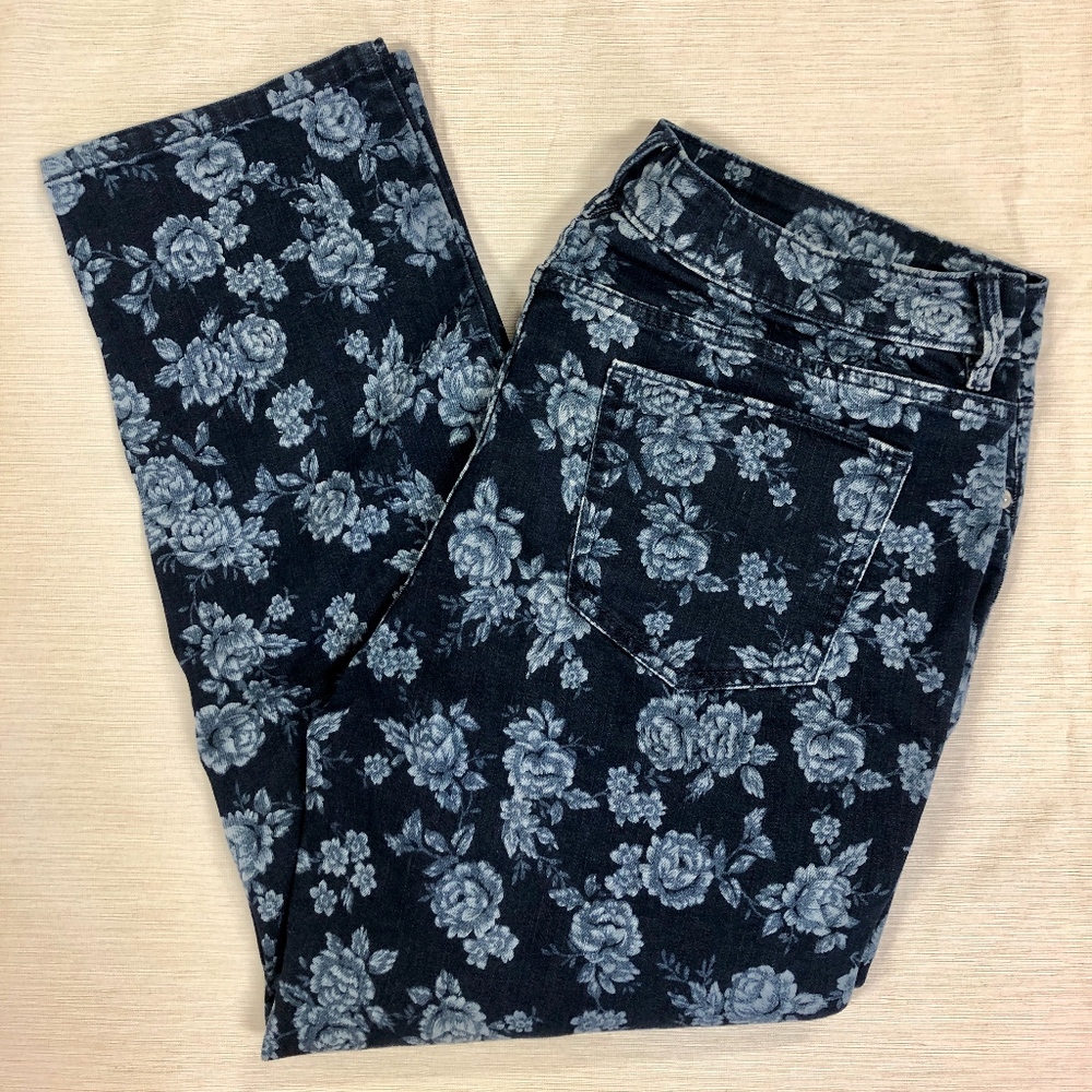 Floral Jeans